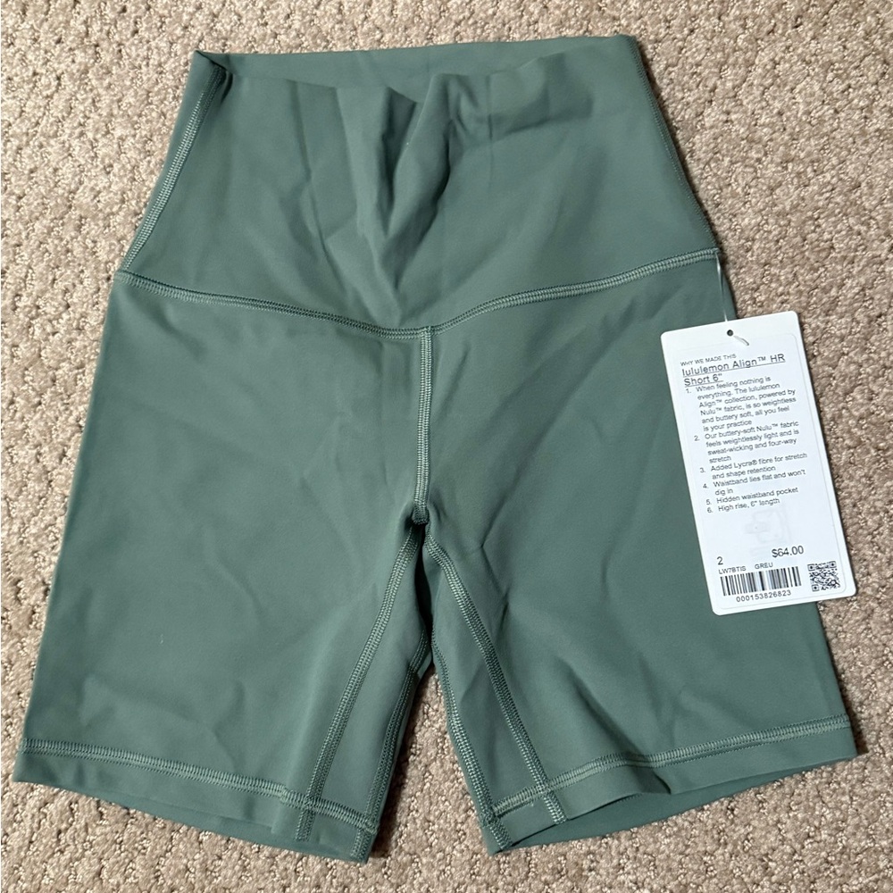 Lululemon Align Shorts Size 2 - NEW